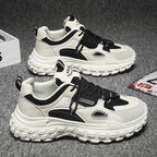Damen Modische Chunky Sneakers mit dämpfender Sohle und atmungsaktivem Obermaterial R&B