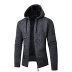 Herren sportliche Steppjacke mit weichem Innenfutter und praktischem Reißverschluss