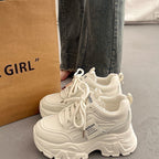 Damen Chunky Sneakers mit trendigem Design und dämpfender Sohle