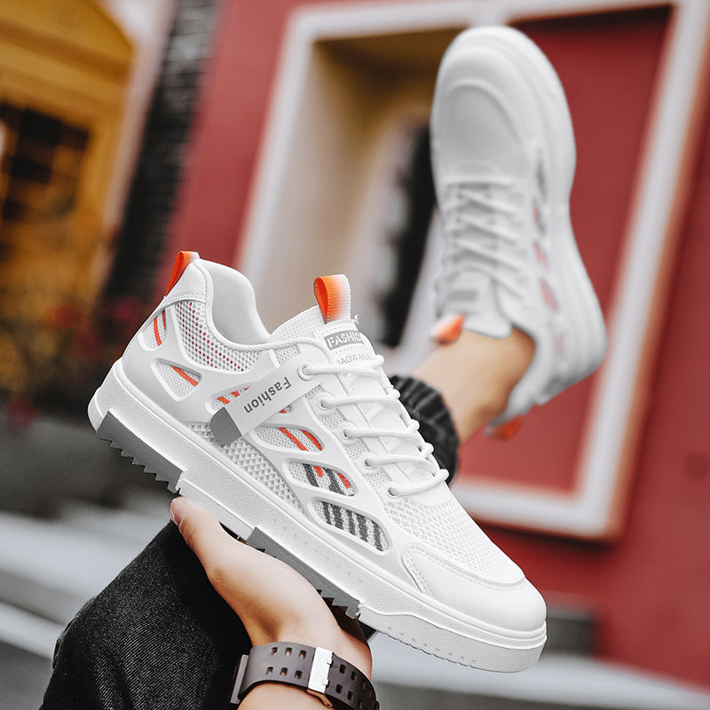 Damen Atmungsaktive Sport-Sneaker mit modernem Design und rutschfester Sohle R&B