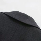 Damen taillierte Blazerjacke mit modernem Schnitt und Bindegürtel R&B