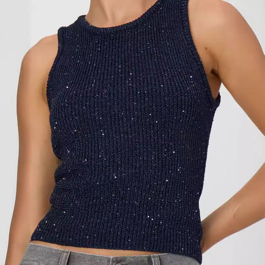 Damen Strickoberteil mit feiner Rippstruktur R&B