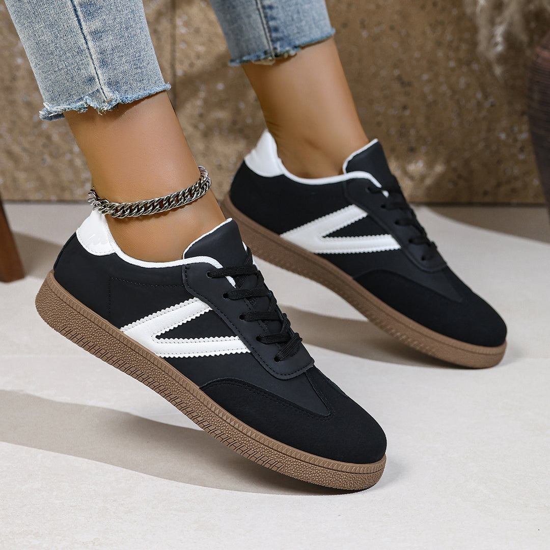 Damen Sneakers mit sportlichem Design und atmungsaktivem Obermaterial R&B