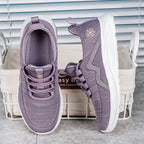 Damen Sportliche Lauf- und Freizeitschuhe mit atmungsaktivem Obermaterial und elastischem Einstiegsdesign R&B