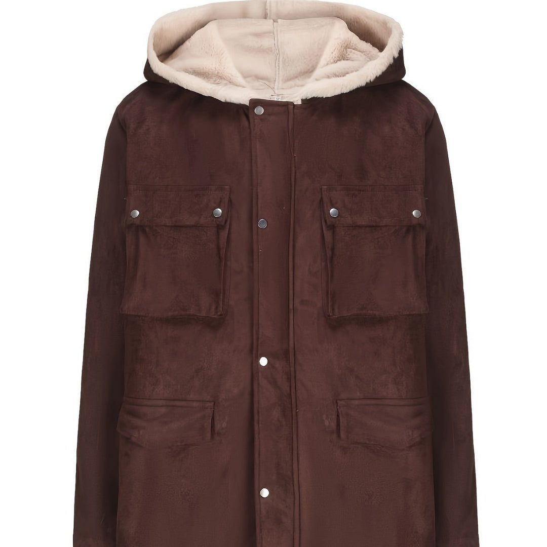 Damen Wickeljacke mit kuscheligem Innenfutter R&B