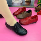 Damen Bequeme Ballerinas mit praktischen Schnürsenkeln R&B