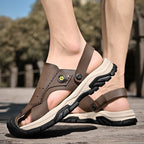 Herren Freizeit-Sandalen mit ergonomischer Sohle und atmungsaktiven Einsätzen R&B