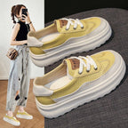 Damen sportive Chunky Sneakers mit atmungsaktivem Obermaterial und gepolsterter Sohle R&B