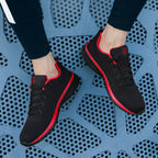 Damen Atmungsaktive Fitness-Sneakers mit elastischem Obermaterial R&B