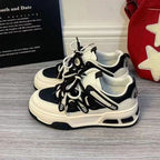 Damen Sportliche Sneakers mit robustem Dämpfungssystem und modischem Design