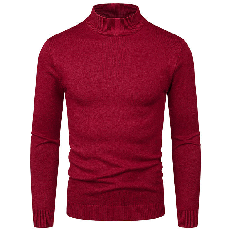 Herren Rollkragenpullover aus hochwertiger Wolle R&B