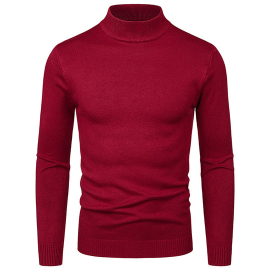 Herren Rollkragenpullover aus hochwertiger Wolle R&B