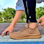 Damen Hochleistungsfreizeitsneaker mit atmungsaktivem Strickdesign R&B
