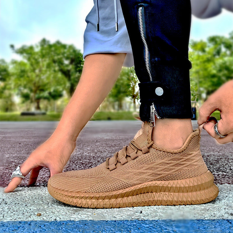 Damen Hochleistungsfreizeitsneaker mit atmungsaktivem Strickdesign R&B