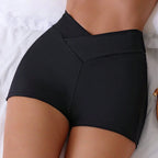 Damen Hochtaillierte Badeshorts R&B