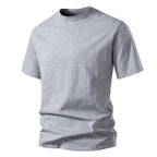 Herren Rundhalsshirt aus hochwertiger Baumwolle mit minimalistischem Design