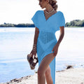 Damen strandfreundliches Netzkleid R&B
