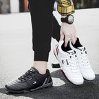 Herren sportliche Freizeit Sneakers mit rutschfester Laufsohle R&B