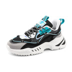 Damen Sportliche Streetwear-Sneaker mit gepolsterter Sohle und atmungsaktiver Struktur R&B
