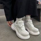 Damen sportive Chunky Sneakers mit innovativem Sohlenprofil und atmungsaktivem Obermaterial R&B
