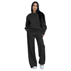 Damen Sportliches Sweatshirt und Hosen Set R&B