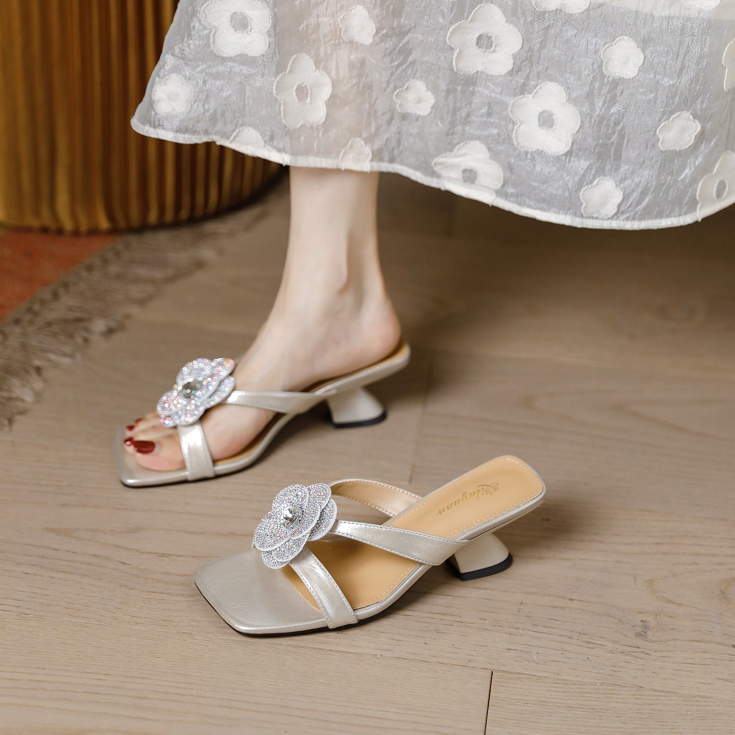 Damen elegante Flip-Flops