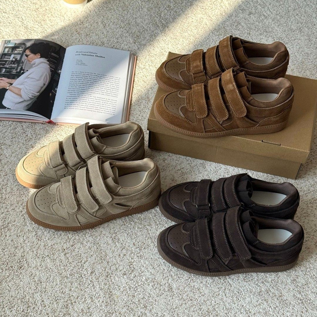 Damen Sportliche Sneaker mit praktischem Klettverschlusssystem R&B