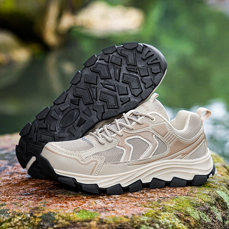 Damen Sportliche Wander-Sneaker mit rutschfester Profilsohle