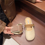 Damen Clogs mit elegantem Schnallenverschluss und bequemer Innensohle R&B