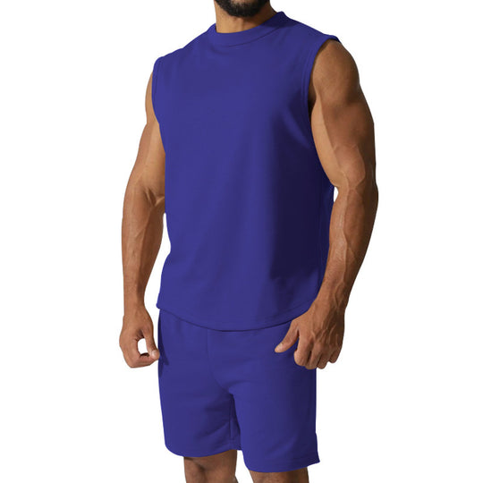 Herren sportliches Kurzarm-Set aus atmungsaktivem Material R&B