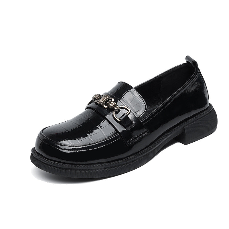 Damen Mokassins mit modischem Kettendetail R&B