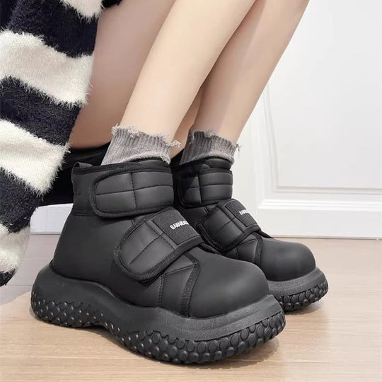 Damen Warme Winterstiefel mit weichem Futter und rutschfester Sohle R&B