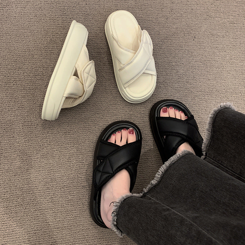 Damen bequeme Sandalen im modernen Design R&B