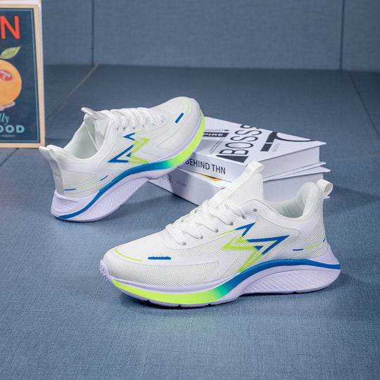 Damen Sportliche Laufschuhe mit dämpfender und atmungsaktiver Obermaterialstruktur R&B
