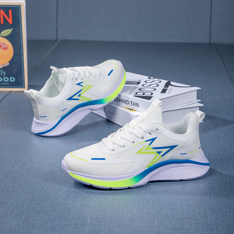 Damen Sportliche Lauf-Sneaker mit stoßdämpfender Technik und rutschfester Sohle