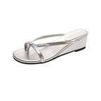 Damen Wedge-Sandalen mit elegantem Riemendesign und komfortablem Fußbett R&B