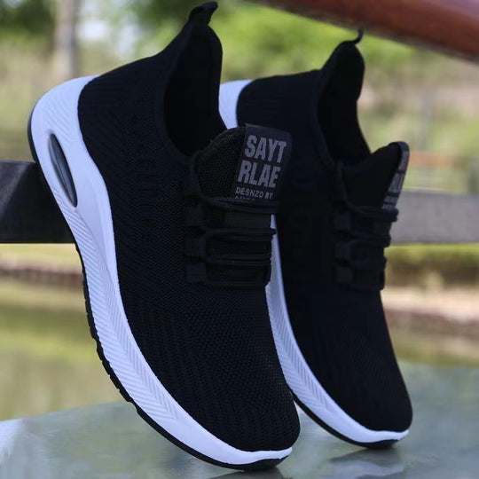 Damen Atmungsaktive und leichte Sneakers mit elastischem Design R&B