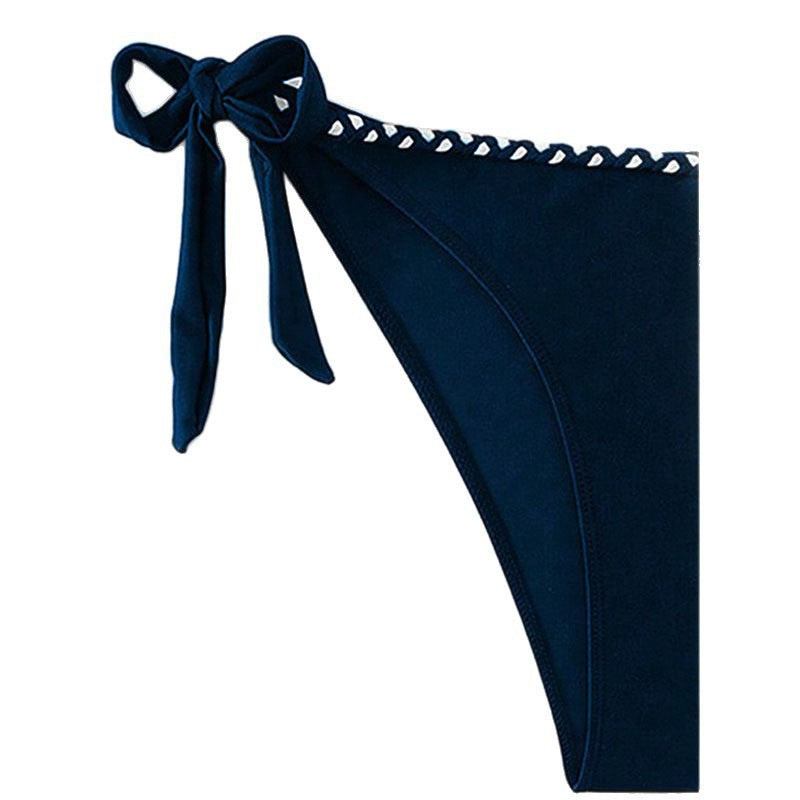 Damen Bandeau-Bikini mit verstellbaren Trägern und raffinierter Raffung R&B