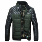 Herren gesteppte Technikjacke mit modernem Design