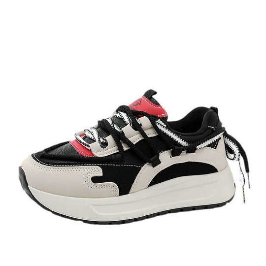 Damen Sportliche Chunky Sneakers mit atmungsaktiver Mesh-Oberfläche und dämpfender Laufsohle R&B
