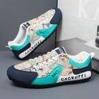 Damen Sportliche Sneakers mit kunstvollem Obermaterial und rutschfester Sohle R&B