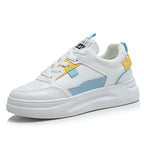 Damen Sportliche Sneakers mit leichtem Plateau