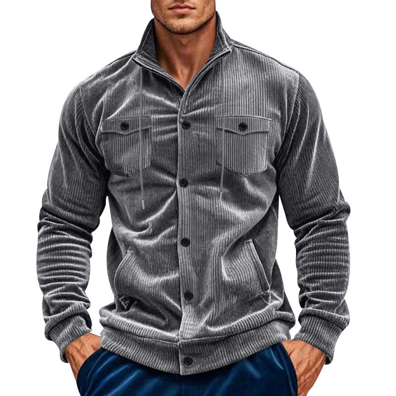 Herren cordjacke mit praktischen Brusttaschen R&B
