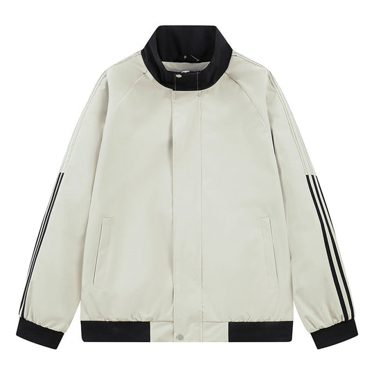 Damen sportliche Übergangsjacke mit hohem Kragen und seitlichen Eingrifftaschen R&B