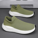 Damen Slip-On Sportsneakers mit rutschfester Sohle und atmungsaktivem Design R&B
