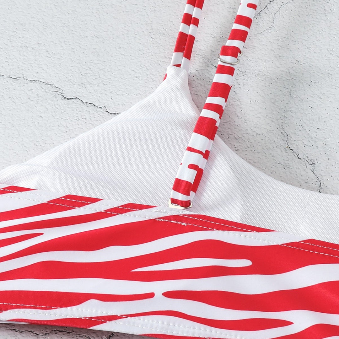 Damen Bikini Set mit verspieltem Rock R&B