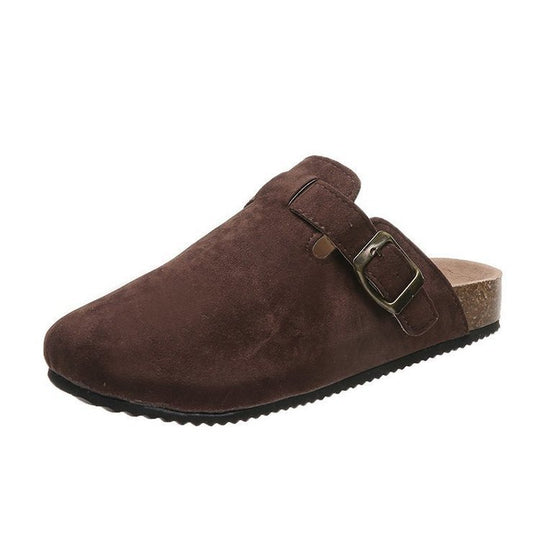 Damen Clogs mit modischem Riemchendesign und anatomischem Fußbett R&B