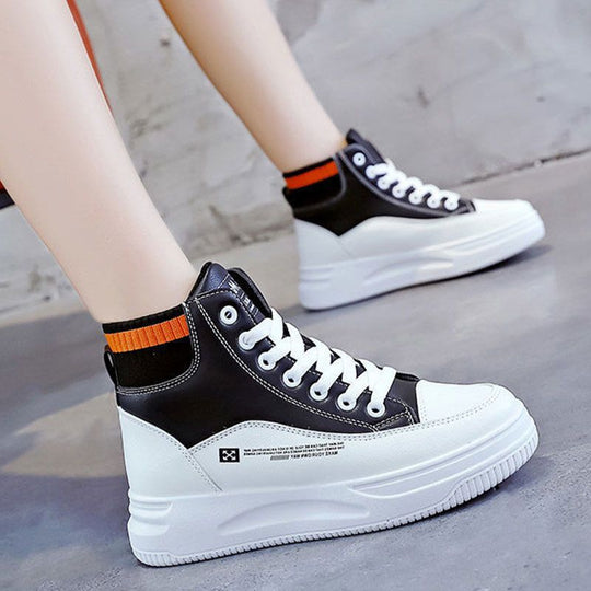 Damen Hochtop Sneakers mit innovativer Dämpfungstechnologie und modischen Akzenten R&B