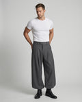 Retro Lockere Weite Stoffhose für Herren und Damen im Trend