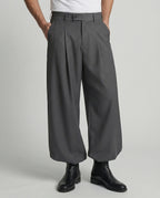 Retro Lockere Weite Stoffhose für Herren und Damen im Trend